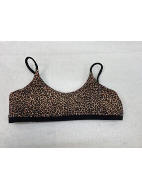 Leopard Print Bralette Crop Top
